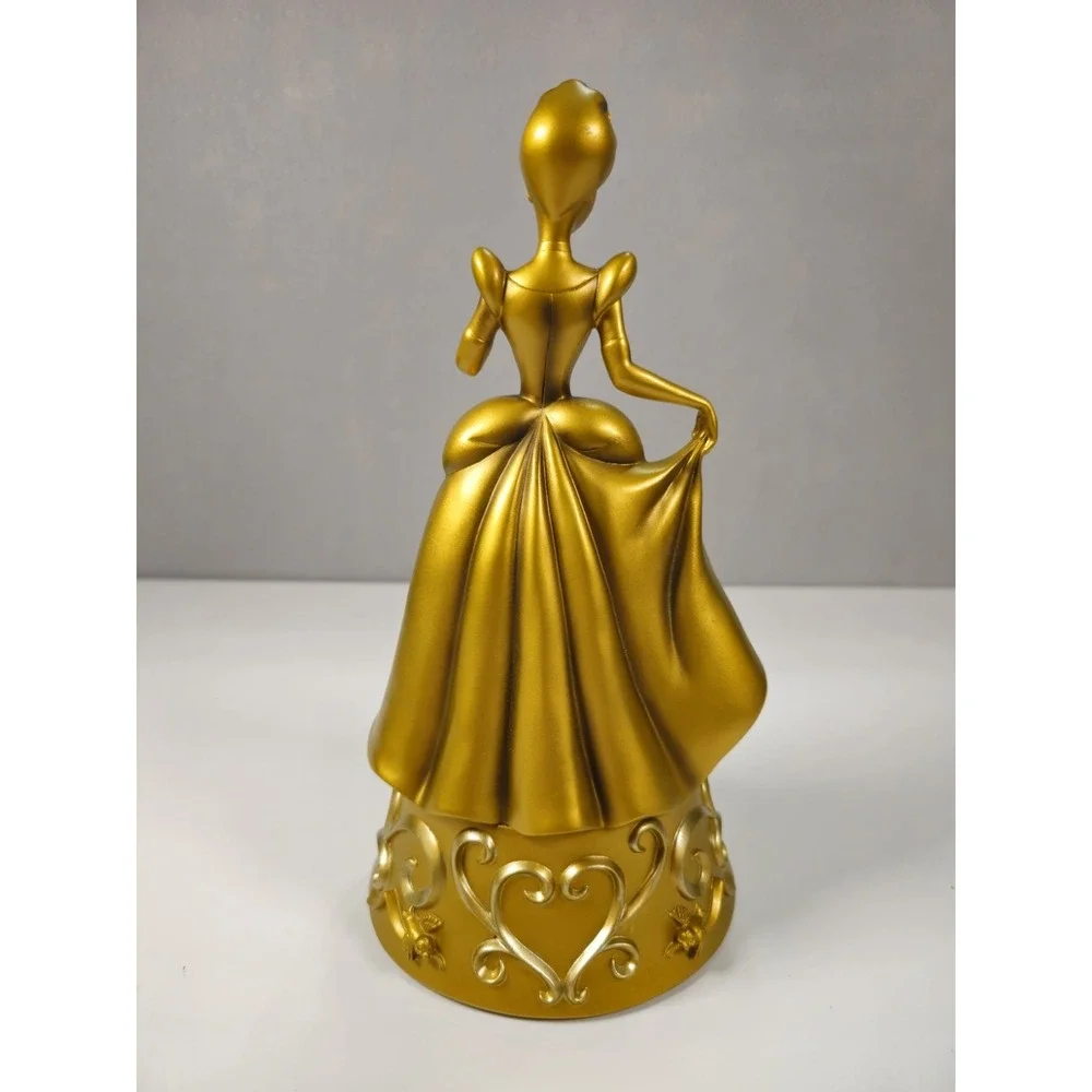 Disney Shopping Cinderella Gold Tone Statue Figurine Item 99364 Collectible
